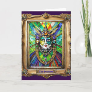 Mardi Gras Realm Porträts - Die Priesterin Karte