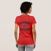 Mardi Gras Red Black T-Shirt (Schwarz voll)