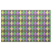 Mardi Gras Redewendungen, Phrasen - Harlequin Raut Stoff (Fat Quarter (45,7 x 55,9 cm))