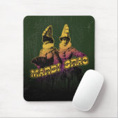 Mardi Gras Revelers Mousepad (Mit Mouse)