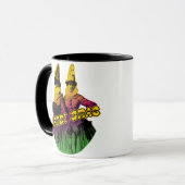 Mardi Gras Revelers Tasse (Vorderseite Links)
