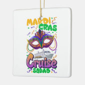 Mardi Gras Schifffahrtsgesellschaft Luganersee Keramikornament (Links)