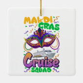 Mardi Gras Schifffahrtsgesellschaft Luganersee Keramikornament (Rückseite)