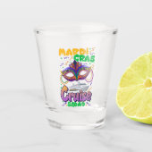Mardi Gras Schifffahrtsgesellschaft Luganersee Schnapsglas (Vorderseite)
