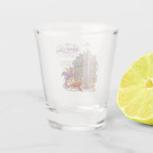 Mardi Gras Schnapsglas (Rückseite)