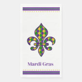 Mardi Gras Serviette (Vorderseite)