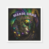 Mardi Gras Serviette (Vorderseite)
