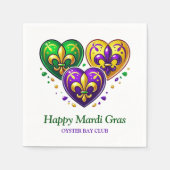 Mardi Gras Serviette (Vorderseite)