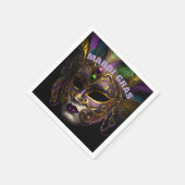 Mardi Gras Serviette (Ecke)