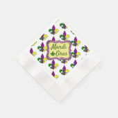 Mardi Gras Serviette (Ecke)