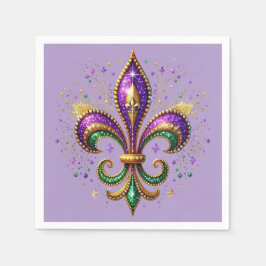 Mardi Gras Serviette