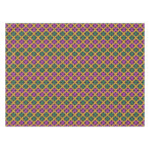 Mardi Gras Seven Circles Tischdecke (Vorderseite (Horizontal))