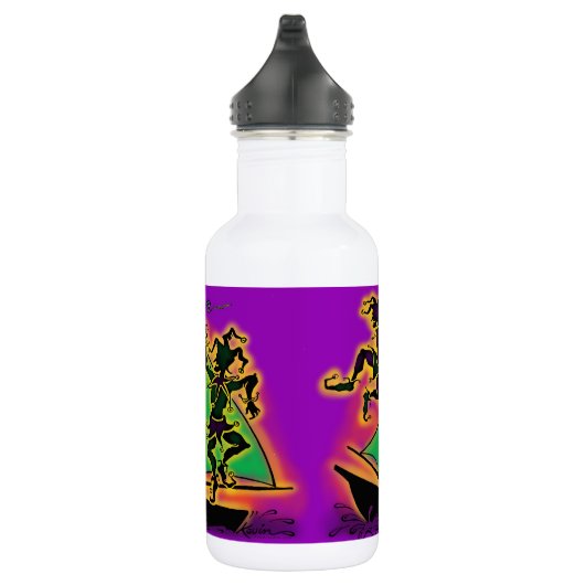 Mardi Gras Ship of Fools Edelstahlflasche (Rechts)