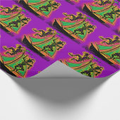 Mardi Gras Ship of Fools Geschenkpapier (Ecke)