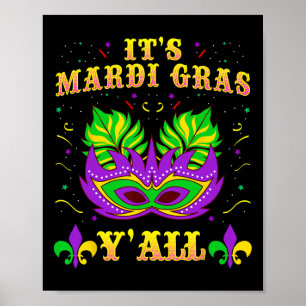 Mardi Gras Shirts für Frauen Männer Mardi Gras Ya Poster