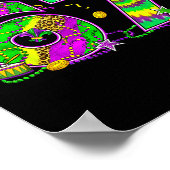 Mardi Gras Six Seven 6 7 Matching Costume Couple M Poster (Ecke)