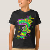Mardi Gras Six Seven 6 7 Matching Costume Couple M T-Shirt (Vorderseite)