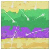 Mardi Gras Sparkle Flounce - Mardi Gras Colors Stoff (Nahaufnahme)