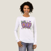 Mardi Gras Spielkarten Six Seven Deck Tri-Blend Shirt (Vorderseite voll)