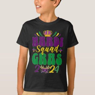 Mardi Gras Squad 2024 Group Matching Celebration T-Shirt