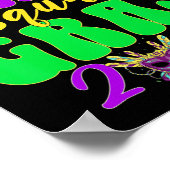Mardi Gras Squad 2025 Mardi Gras Group Matching CE Poster (Ecke)