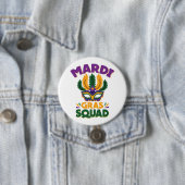 Mardi Gras Squad Button (Beispiel)