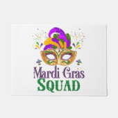 Mardi Gras Squad Fußmatte (Vorderseite)