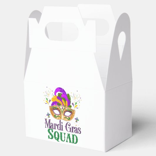 Mardi Gras Squad Geschenkschachtel (Geöffnet)