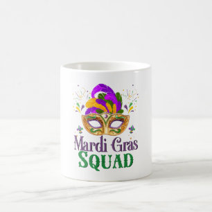 Mardi Gras Squad Kaffeetasse