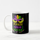 Mardi Gras Squad Kaffeetasse (Links)