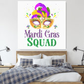 Mardi Gras Squad Leinwanddruck (Insitu (Schlafzimmer))