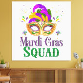 Mardi Gras Squad Leinwanddruck (Insitu (Wohnzimmer))