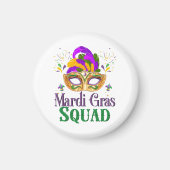 Mardi Gras Squad Magnet (Vorne)