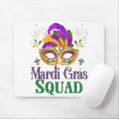 Mardi Gras Squad Mousepad (Mit Mouse)