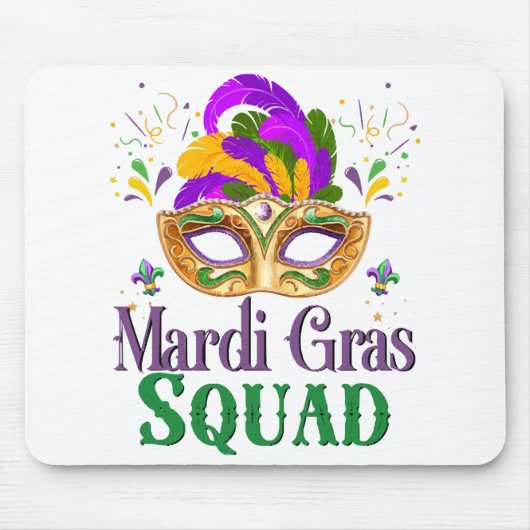 Mardi Gras Squad Mousepad (Vorne)