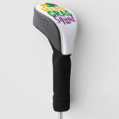 Mardi Gras Squad Party Kostümgeschenk Golf Headcover (angewinkelt)