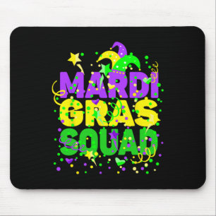 Mardi Gras Squad Party Kostümoutfit - Funny Mard Mousepad
