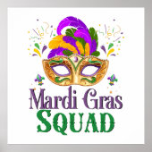 Mardi Gras Squad Poster (Vorne)