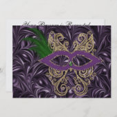 Mardi Gras - SRF Einladung (Vorne/Hinten)