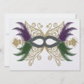 Mardi Gras - SRF Einladung (Vorderseite)