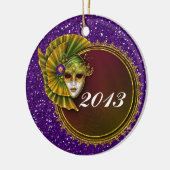 Mardi Gras - SRF Keramikornament (Links)