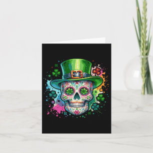 Mardi Gras St Patricks Day Kleeblatt Zuckerhut Ca Karte