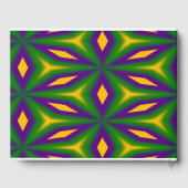 Mardi Gras Star Gästebuch (Rückseite)