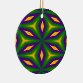 Mardi Gras Star Keramikornament (Rechts)