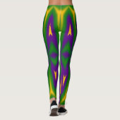 Mardi Gras Star Leggings (Rückseite)