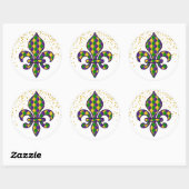 Mardi Gras Sticker (Blatt)