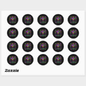 Mardi Gras Sticker (Blatt)