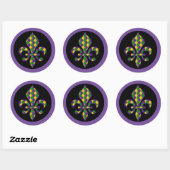 Mardi Gras Sticker (Blatt)