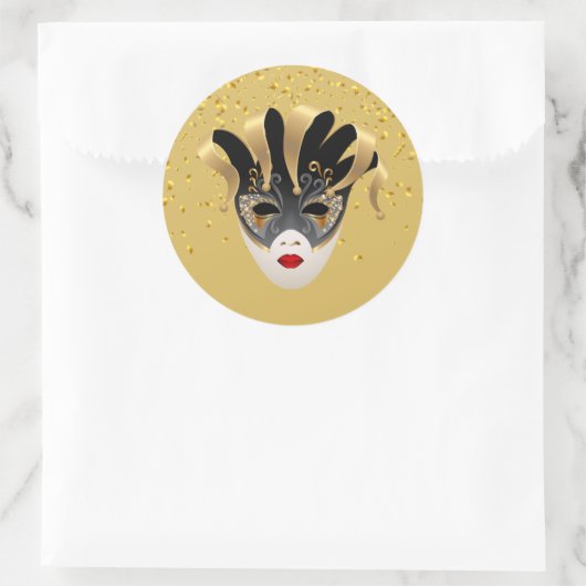 Mardi Gras Sticker (Tasche)