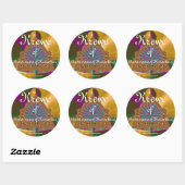 Mardi Gras Stickers (Blatt)